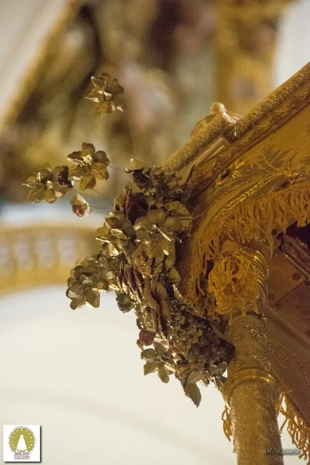 Centenario coronacion rocio la virgen luce nueva manto septiembre 2018-22