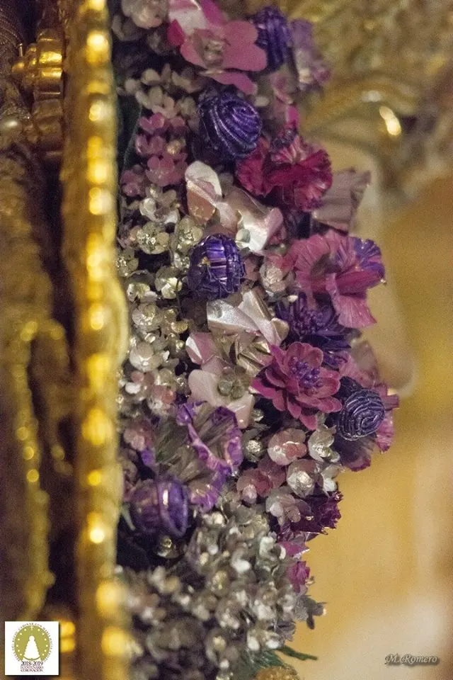 Centenario coronacion rocio la virgen luce nueva manto septiembre 2018-23