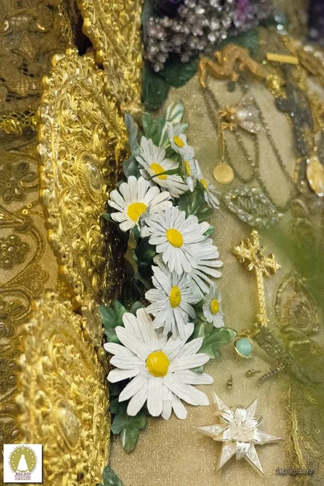 Centenario coronacion rocio la virgen luce nueva manto septiembre 2018-28