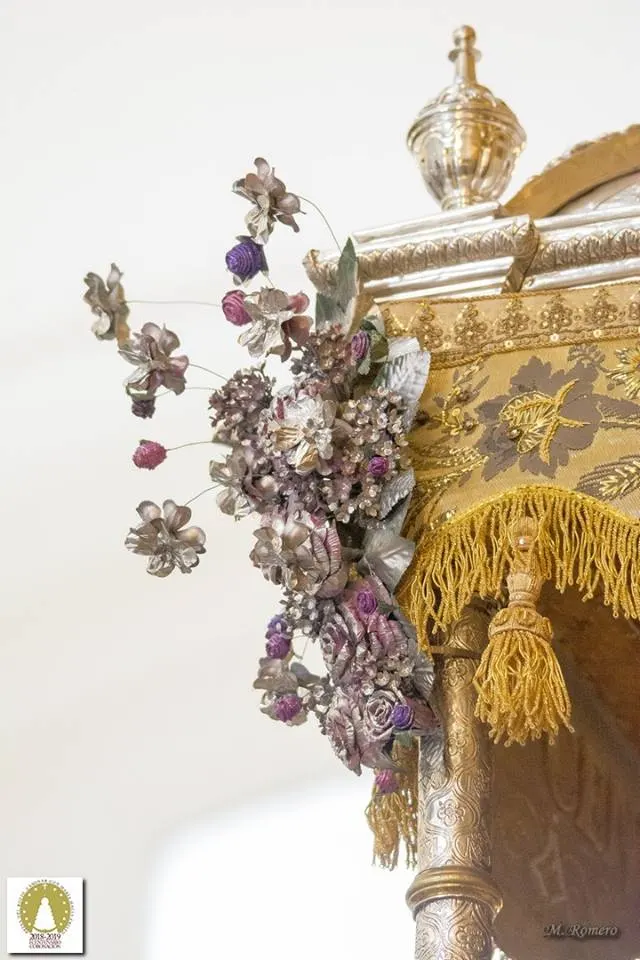 Centenario coronacion rocio la virgen luce nueva manto septiembre 2018-31