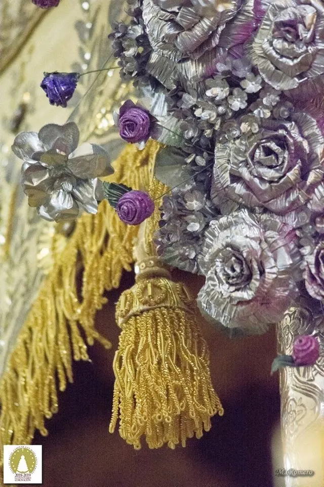 Centenario coronacion rocio la virgen luce nueva manto septiembre 2018-36