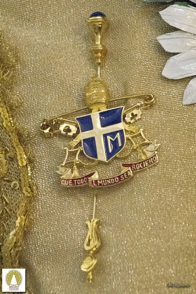 Centenario coronacion rocio la virgen luce nueva manto septiembre 2018-39