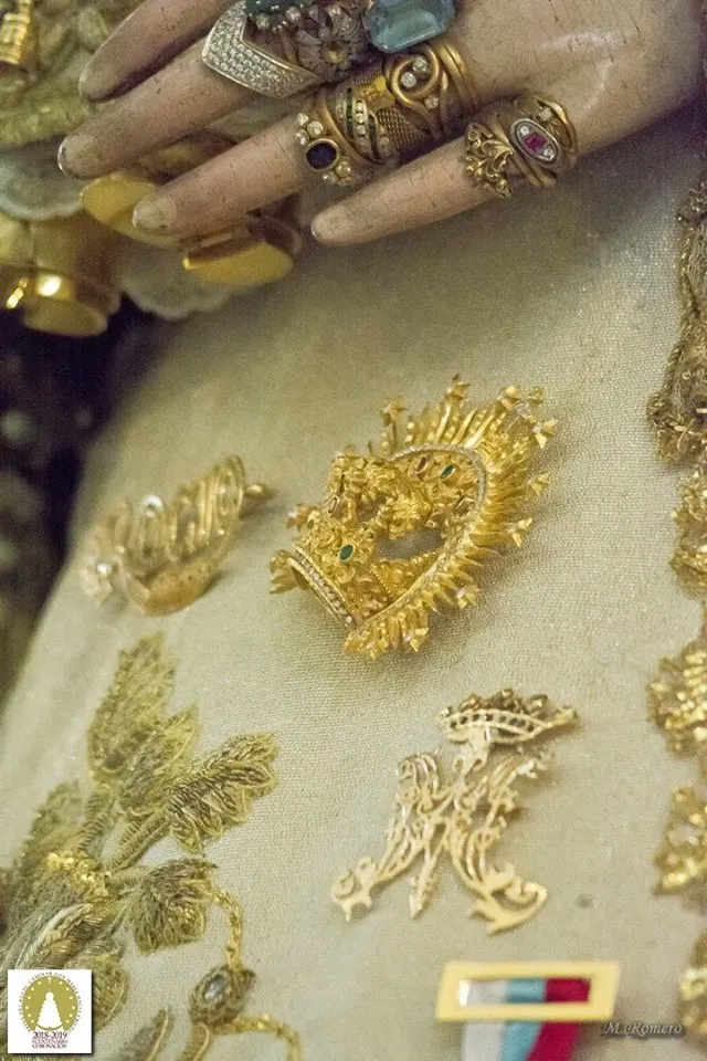 Centenario coronacion rocio la virgen luce nueva manto septiembre 2018-43
