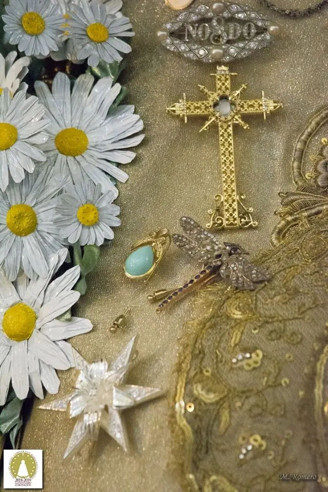 Centenario coronacion rocio la virgen luce nueva manto septiembre 2018-46