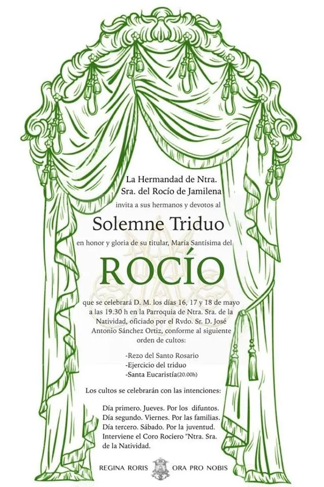 Jamilena Cultos rocio 2019