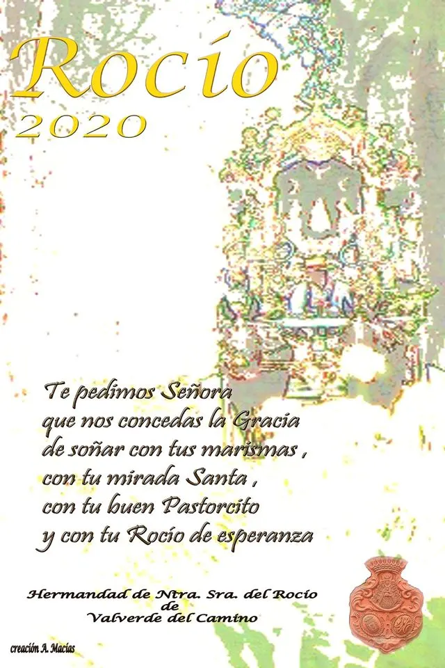 Valverde del Camino Cartel rocio 2020