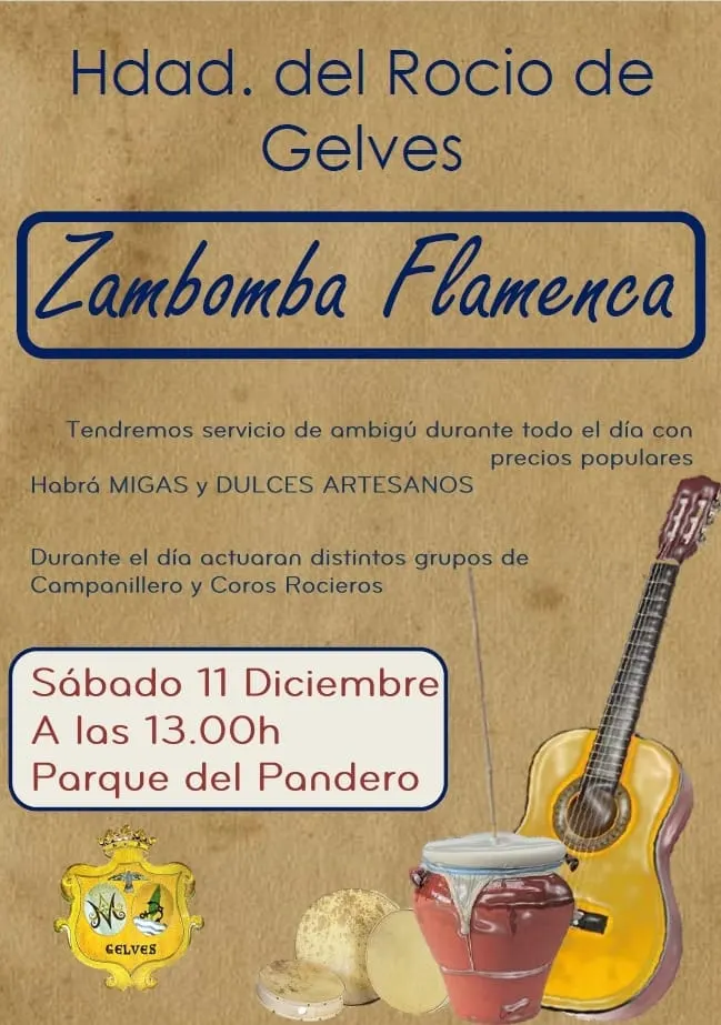 Rocio de Gelves zambomba 2021