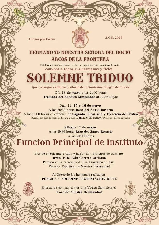 Actos Rocio 2025 Arcos