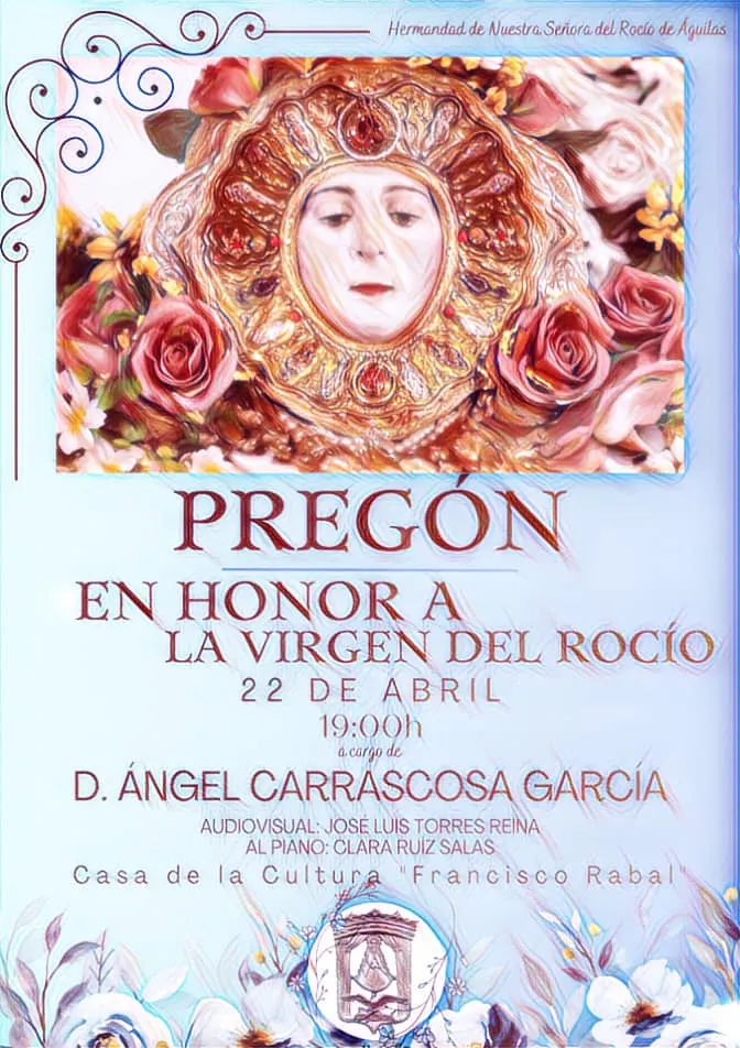 Pregon rocio 2023 Aguilas