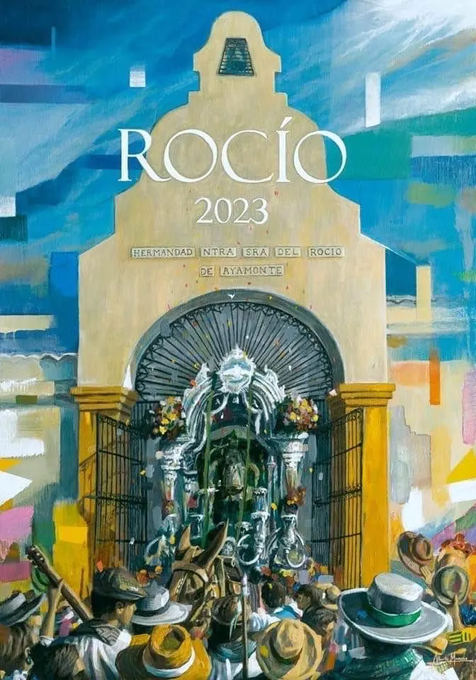 Cartel rocio 2023 Ayamonte