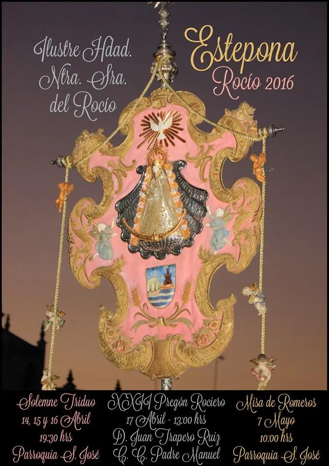 Cartel rocio Estepona 2016