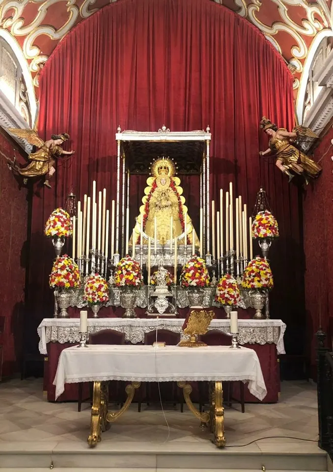 Altar Rocio de Olivares 2019