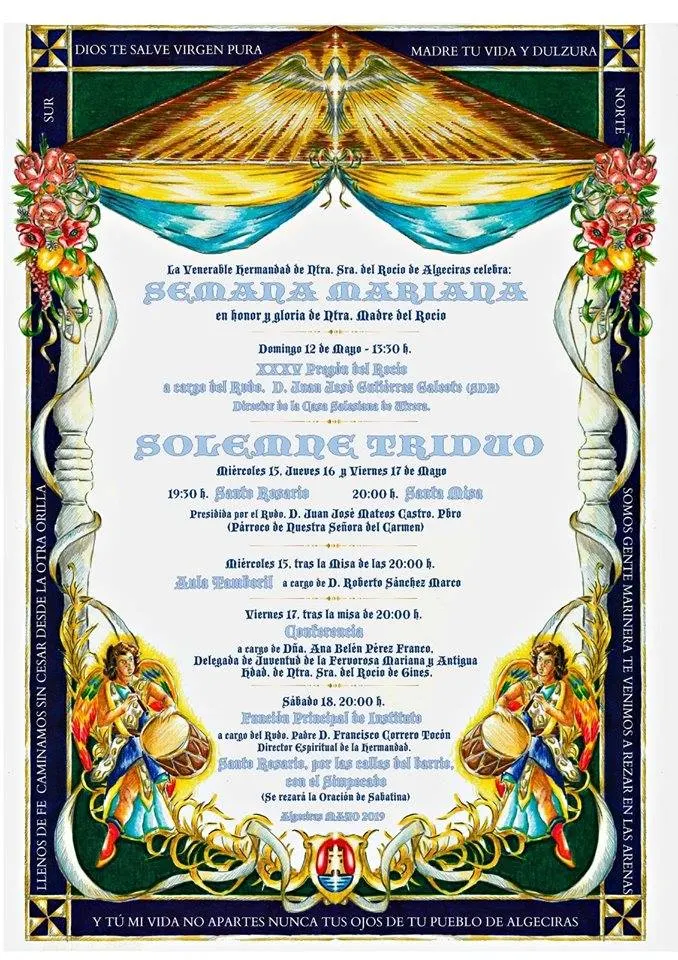 Algeciras Cultos rocio 2019