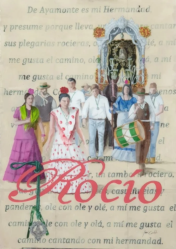 cartel rocio 2022 Ayamonte