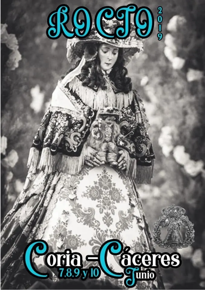 Coria Caceres cartel rocio 2019