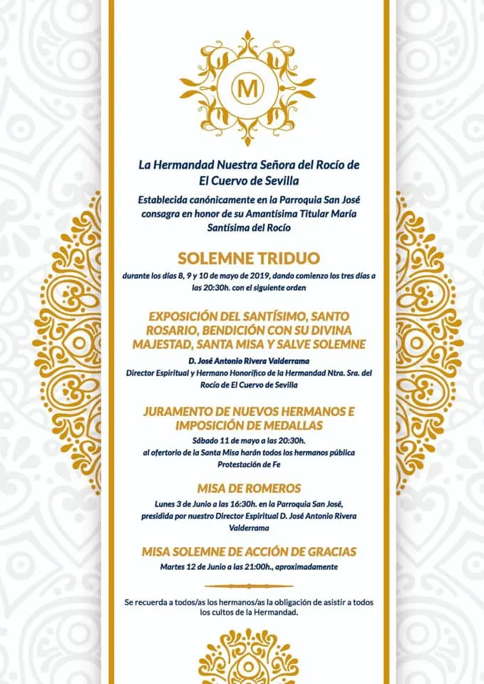 El Cuervo rocio pregon 2019