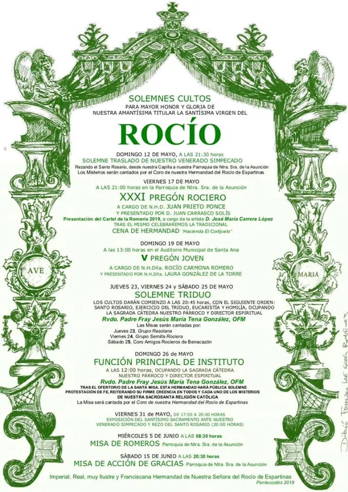 Espartinas Cultos rocio 2019