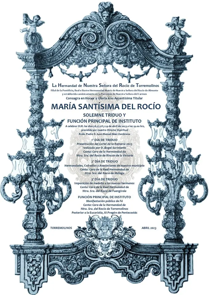 cultos rocio 2023 Torremolinos
