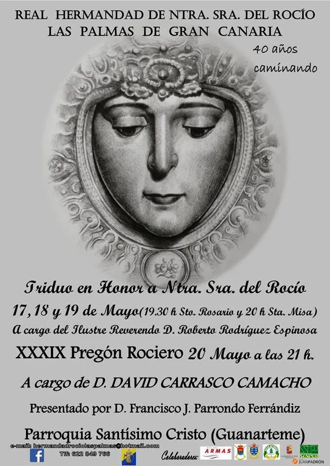 Las Palmas Triduo y Pregon 2017