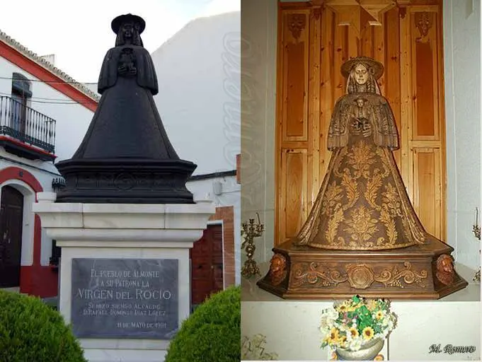La Virgen del Rocio-3-rocio.com-virgen-5116-virgen-bronce-madera