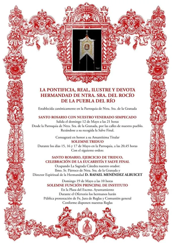 Puebla del rio Cultos rocio 2019
