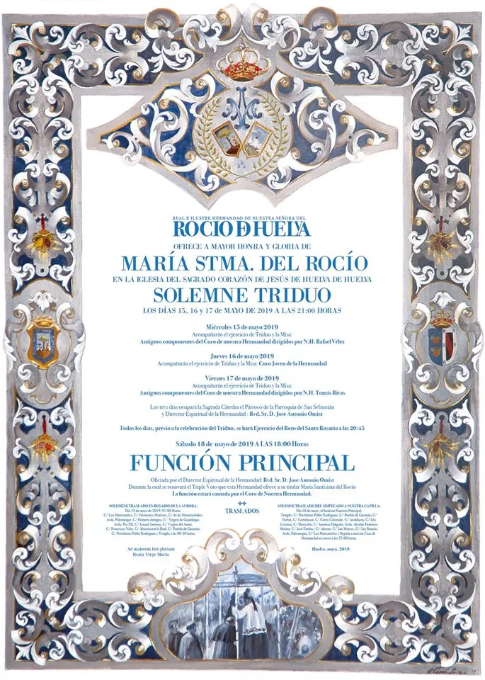 Huelva Cultos rocio 2019