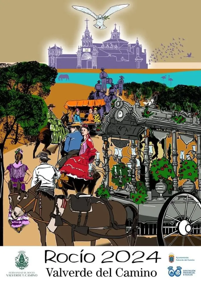 cartel rocio 2024 -valverde