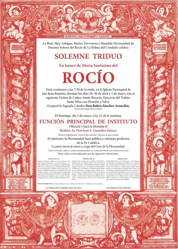 La Palma cartel rocio 2021