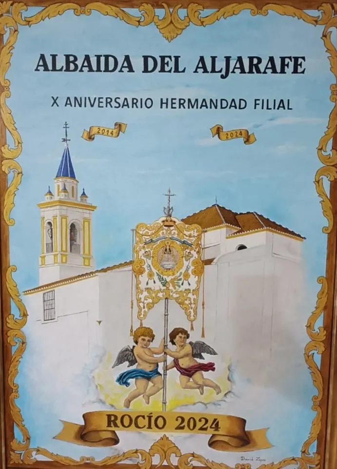 cartel rocio 2024 - Albaida del aljarafe