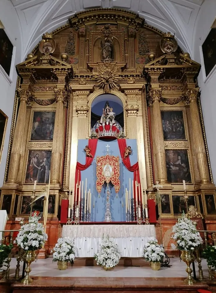 Rocio altar cultos Lucena 2021