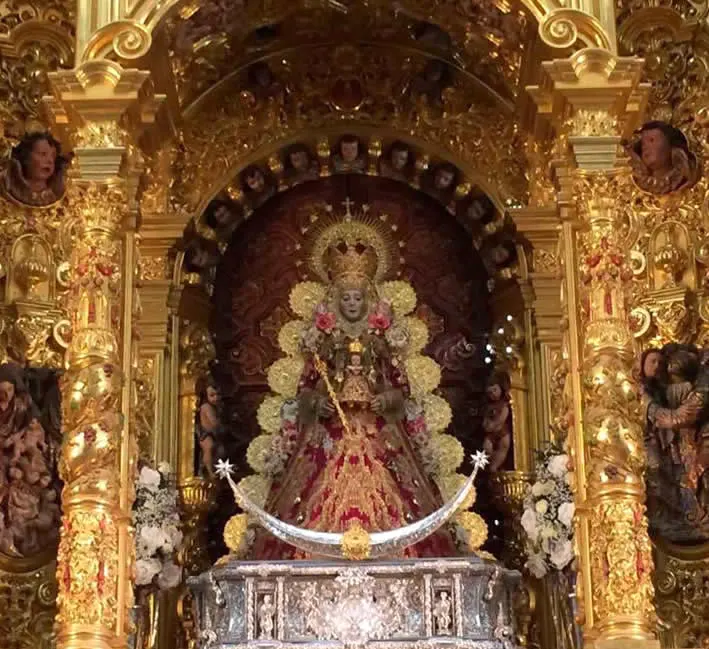 La Virgen del Rocio-virgen-navidad-2014