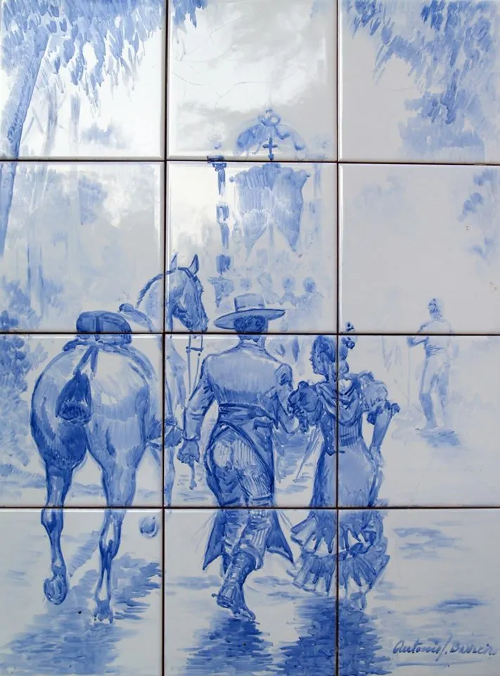 Azulejos Virgen rocio-Antonio Barreiro-2