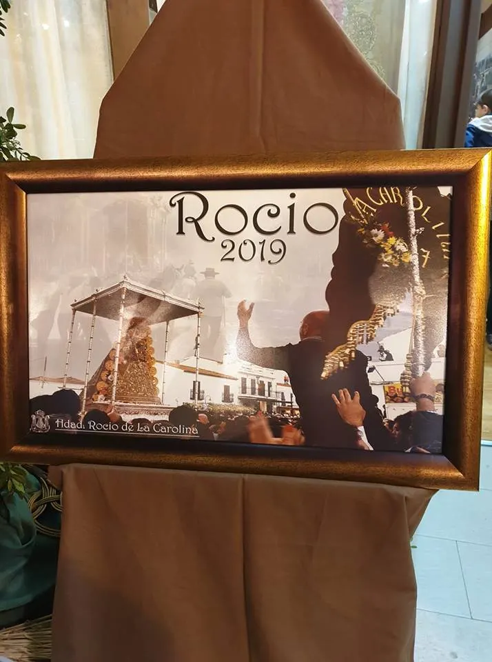 Cartel de la Hermandad del Rocio de La Carolina 2019