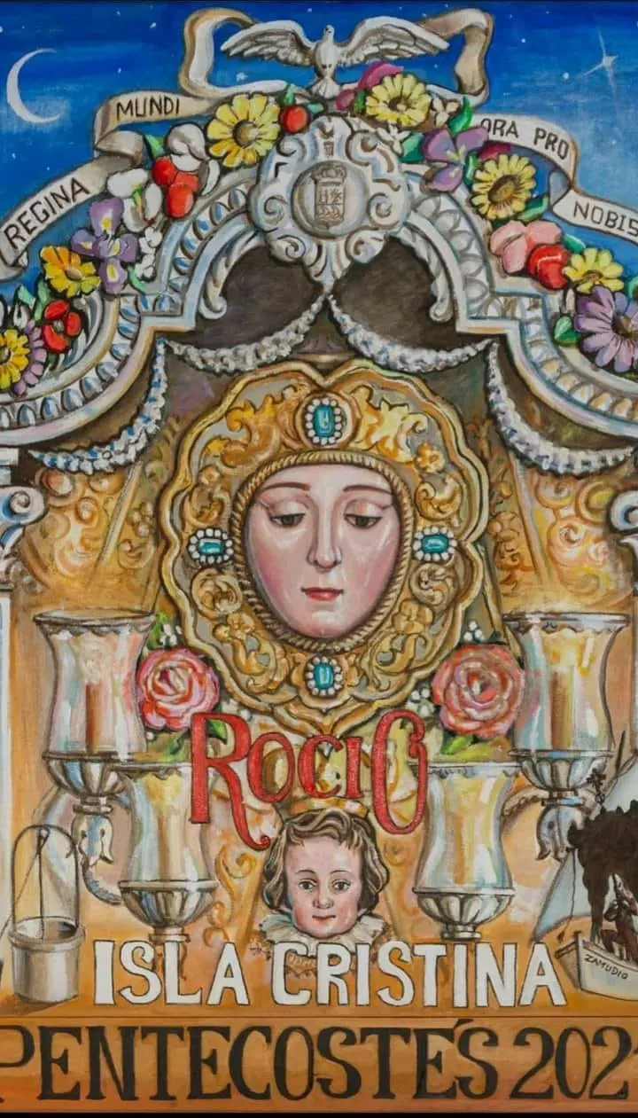 Isla cristina cartel rocio 2021