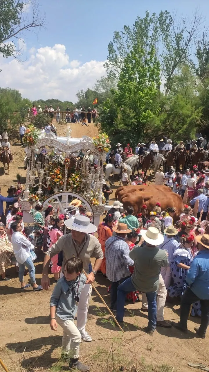 Los Palacios-1-Momentos del camino rocio 2023