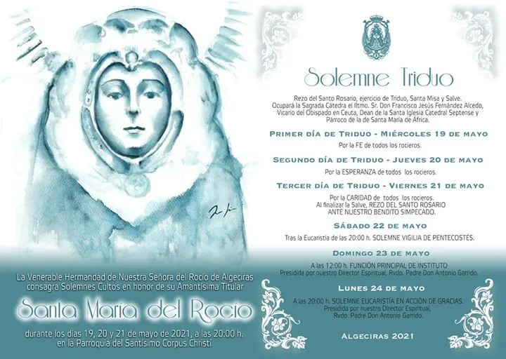 Algeciras cartel rocio 2021