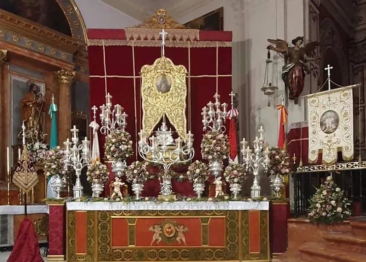 Rocio altar cultos La Palma del condado 2021