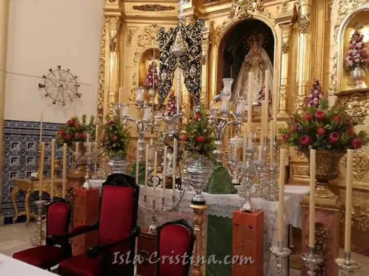 Isla Cristina altar culto 2018