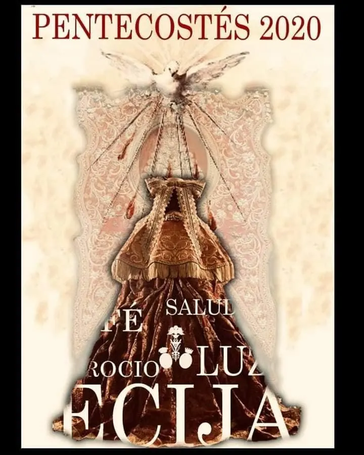 Ecija cartel rocio 2020