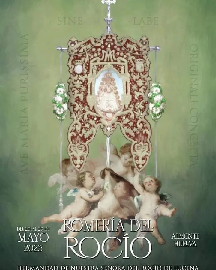 Cartel Rocío 2023 lucena