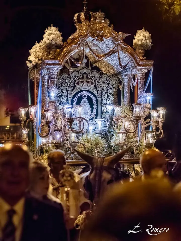 Magna rociera de Huelva San juan del Puerto carreta