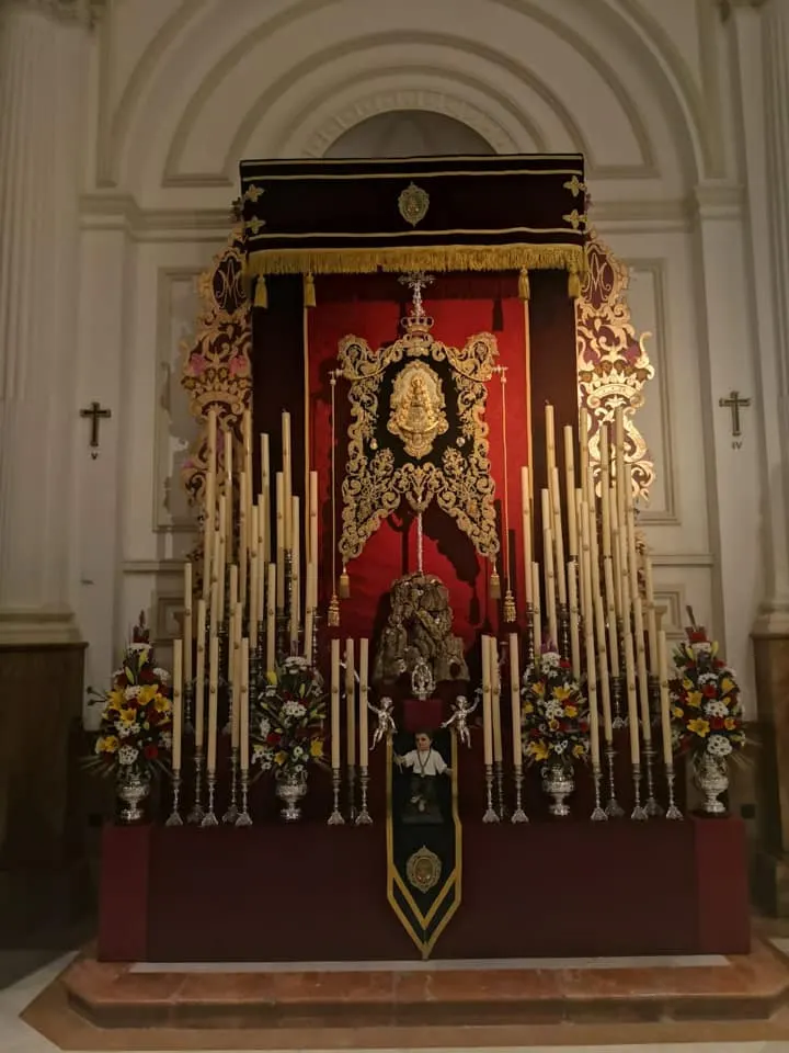 Altar Rocio de Malaga la Caleta 2019
