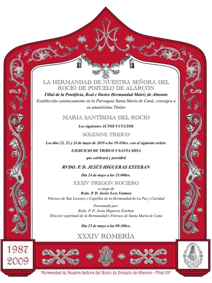 Pozuelo cultos rocio 2019