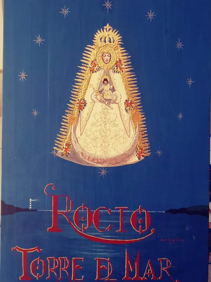 Torre del mar Cartel de la romeria del rocio 2019