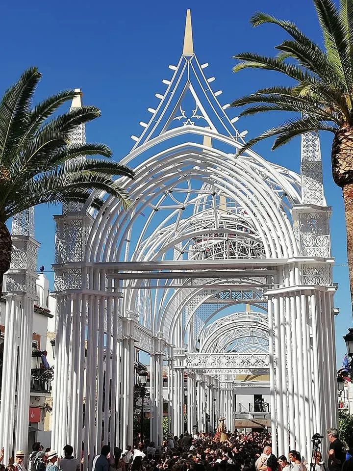 la virgen del rocio en Almonte traslado 2019-1