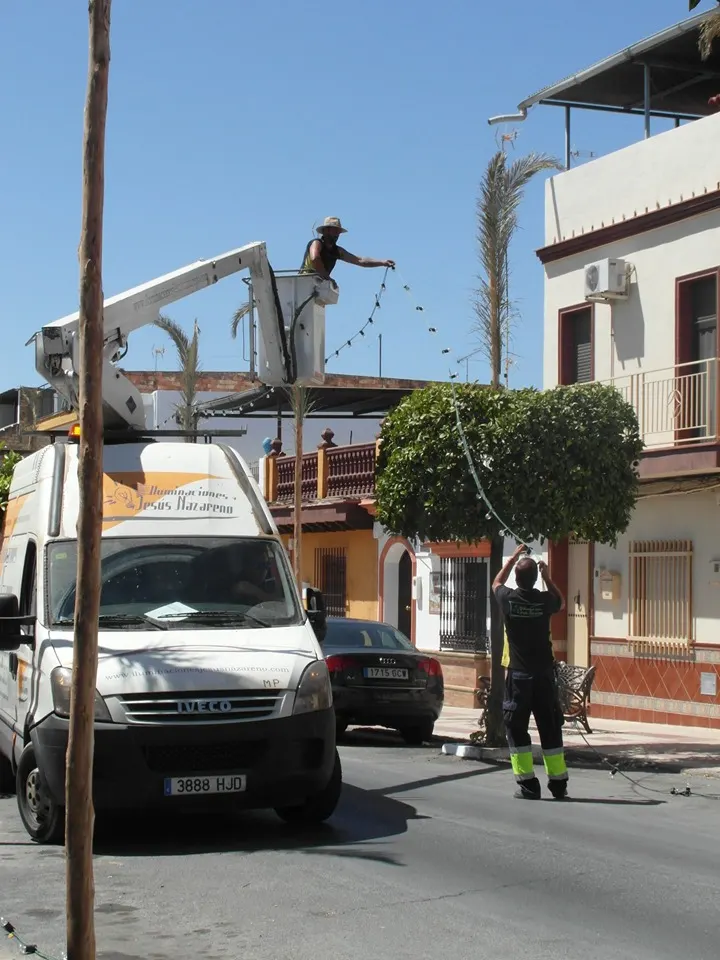 preparativos traslado virgen rocio 2019-2