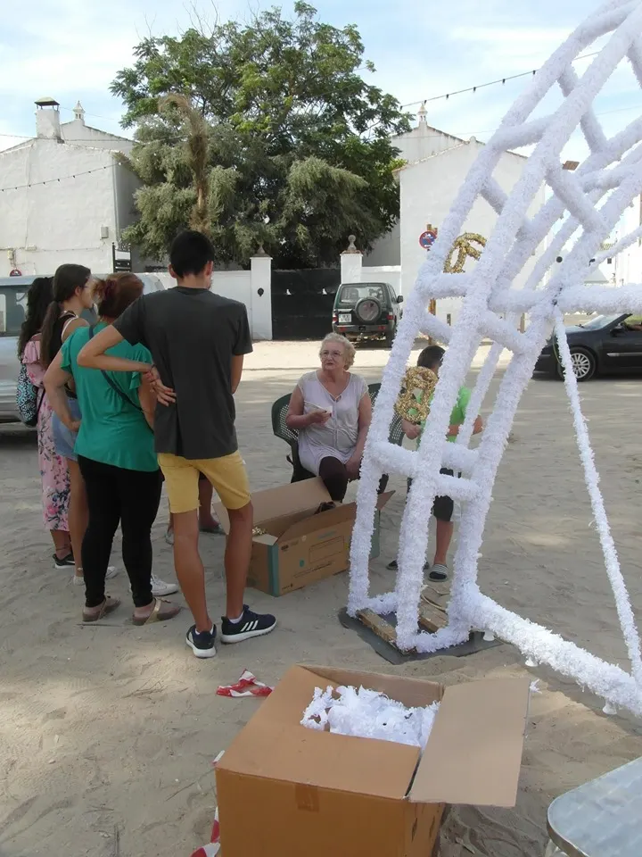 preparativos traslado virgen rocio 2019-24
