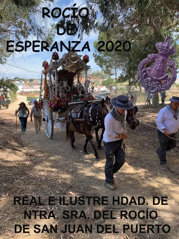 cartel rocio 2020 San Juan del Puerto