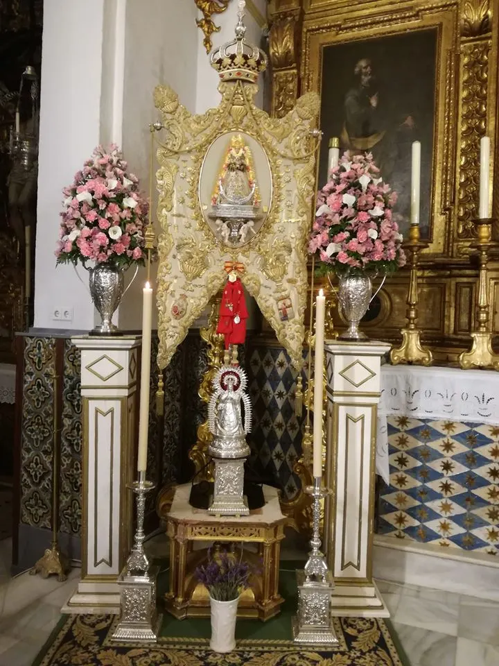 Villanueva del Ariscal altar rocio 2020