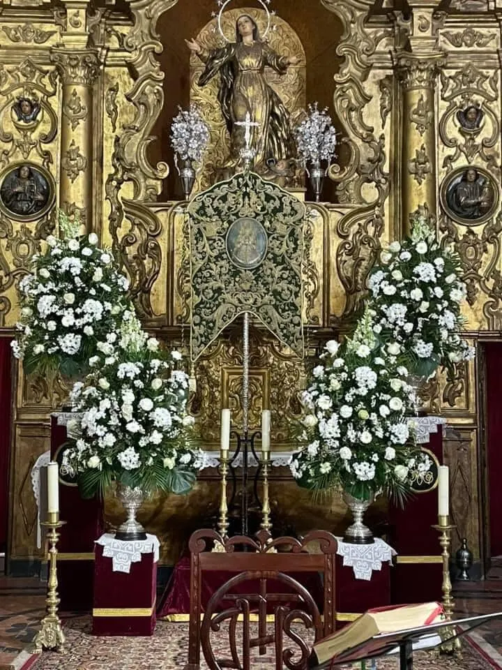 Rocio altar cultos Bonares 2021